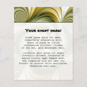 Langsamer Spin - Fraktale Kunst Flyer