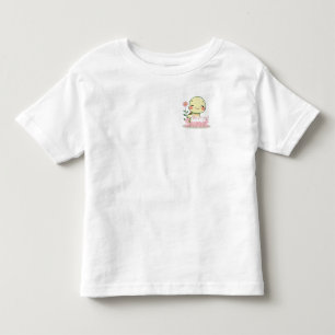 Langsamer und süßer Schildkrötenfreund Kleinkind T-shirt