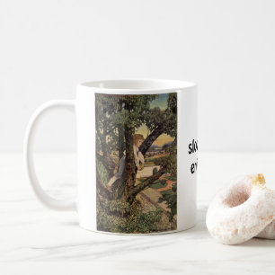 Langsamer werden ... das Leben genießen Kaffeetasse