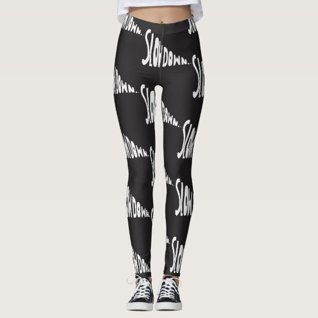 Langsamer werden leggings (Vorderseite)