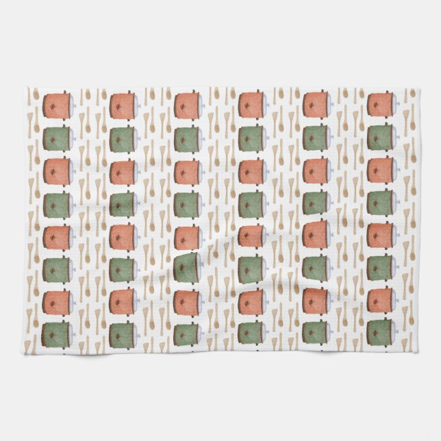 Langsames Kochnische Handtuch (Horizontal)