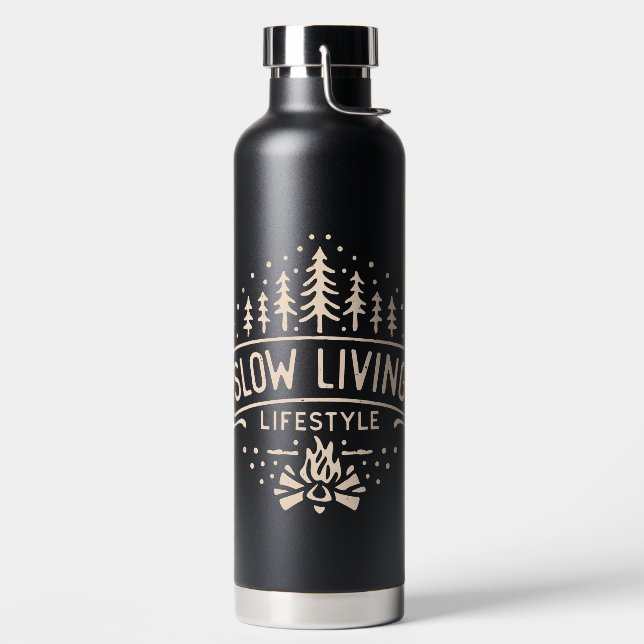 Langsames Leben Trinkflasche (links)