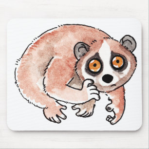 Langsames Loris Mousepad