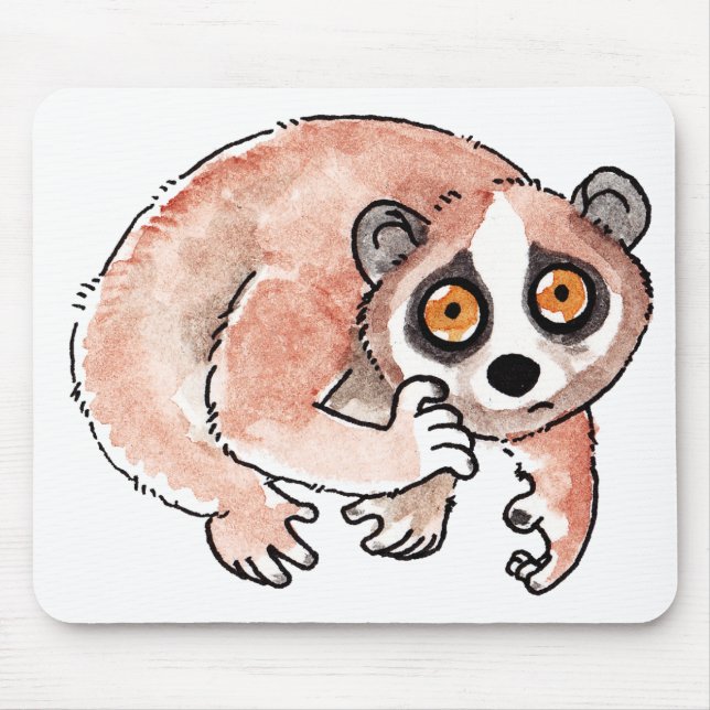Langsames Loris Mousepad (Vorne)