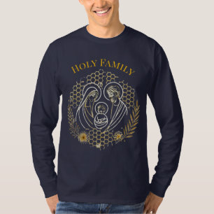 Langschläfer-Shirt der Familie - Wabendesign T-Shirt