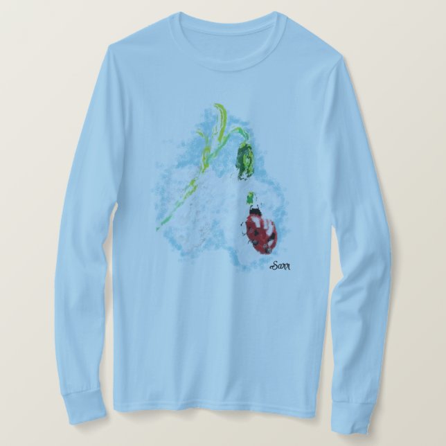 Langschläfer-T - Shirt (Design vorne)