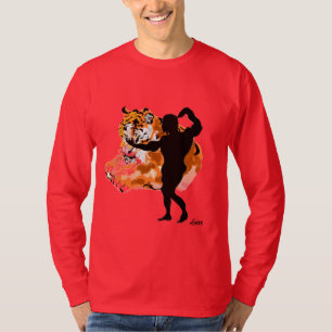 Langschläfer-T - Shirt : Tiger innerhalb
