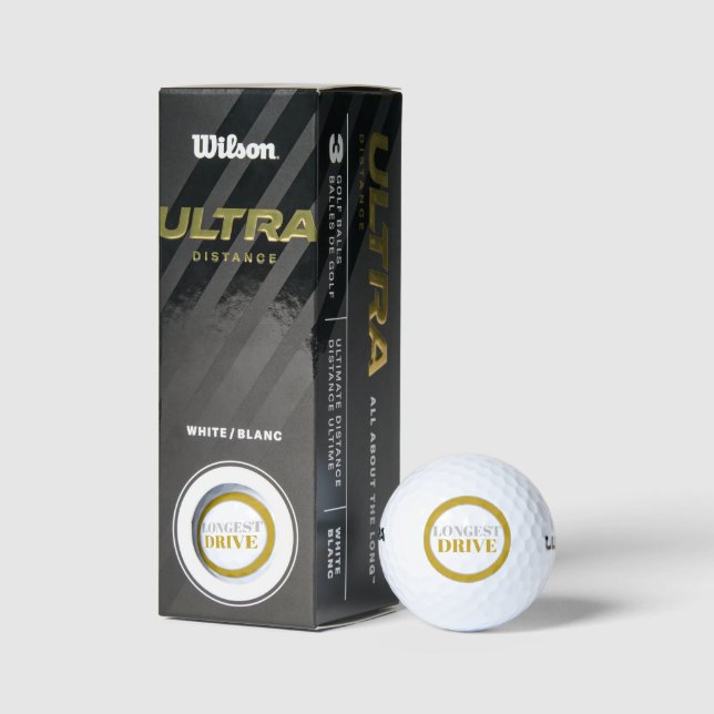 Längstes Drive-Turnier CAPS Golfbälle (Verpackungen)