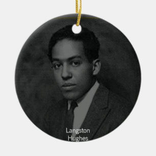Langston Hughes Keramikornament
