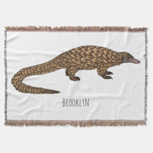 Langtailed Pangolin Cartoon Decke