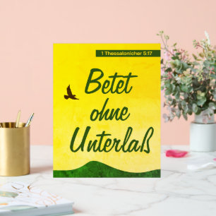 Langue Allemande Bible Verse Motivation