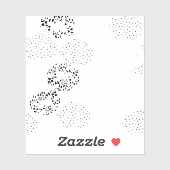 Langue, Sticker en vinyle coupé sur mesure à la dé (Feuille)