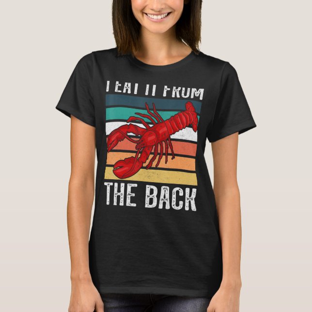 Langusten-Hummer-Hummer-Meeresfrüchte-Hummer 1 T-Shirt (Vorderseite)