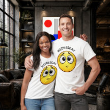 Langweiliges Emoji | Mittwoch-Stimmung Design