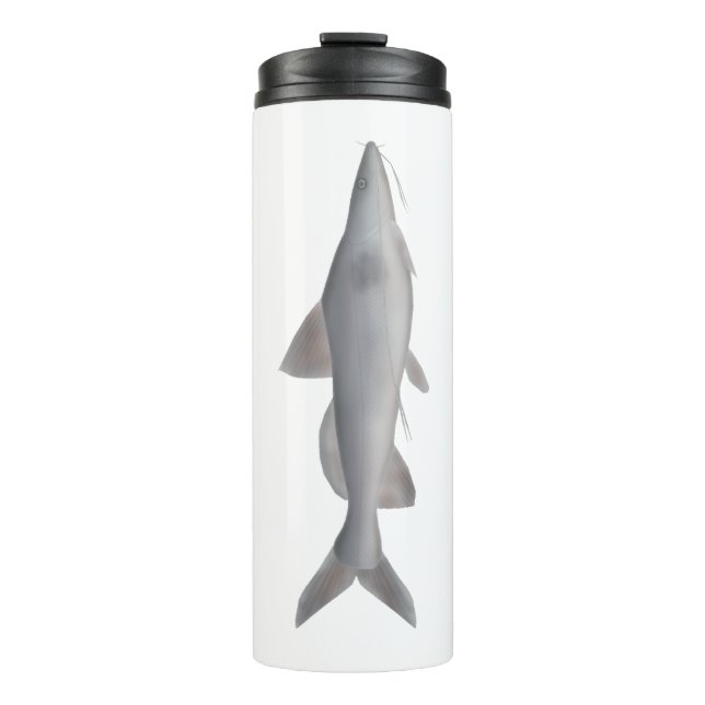 Langweißfisch Thermosbecher (Vorderseite)