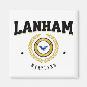 Lanham Maryland Black Magnet