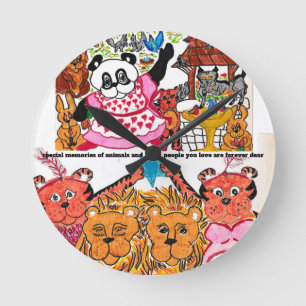 Lani Clock Runde Wanduhr