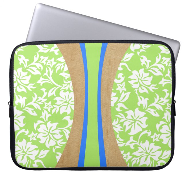 Laniakea Surfboard Hawaiian Neoprene Wetsuit Laptopschutzhülle (Vorderseite)