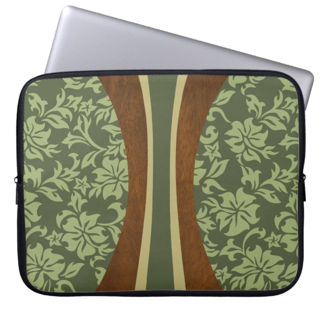 Laniakea Surfboard Hawaiian Neoprene Wetsuit Laptopschutzhülle (Vorderseite)