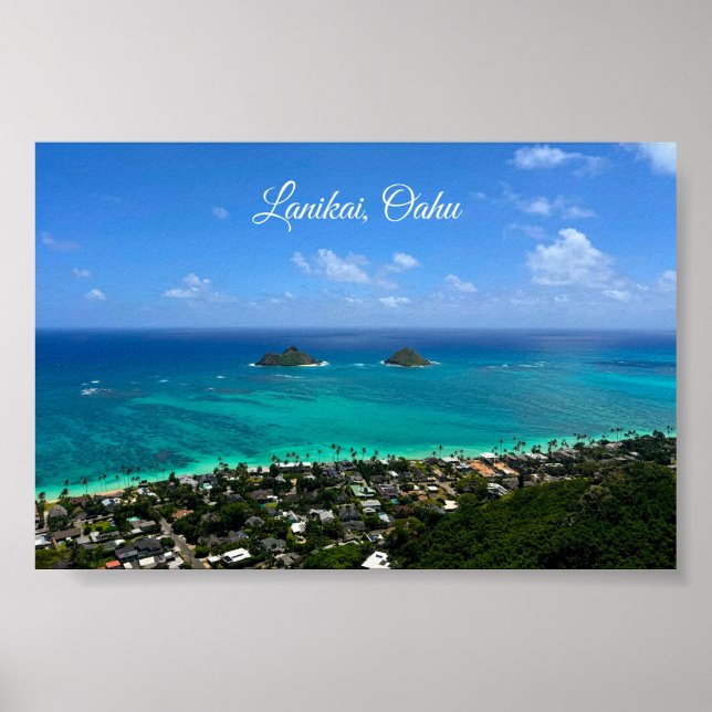 Lanikai Oahu  Poster (Vorne)
