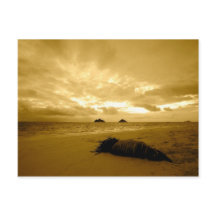 Lanikai Sunrise Postkarte