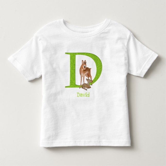 L'animal ABC D est pour t-shirt dik-dik (Devant)