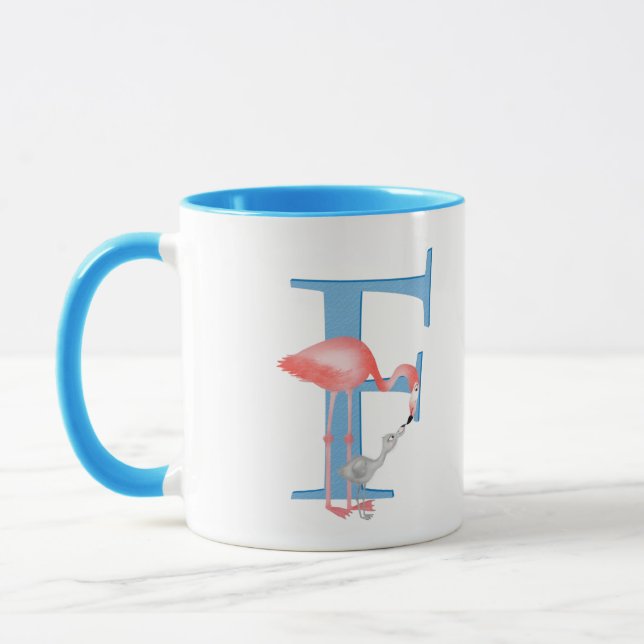 L'animal ABC F est destiné à la tasse de flamants (Gauche)