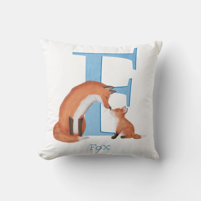 L'animal ABC F est pour le coussin renard (Recto)