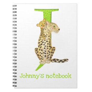 L'animal ABC J est pour le carnet jaguar