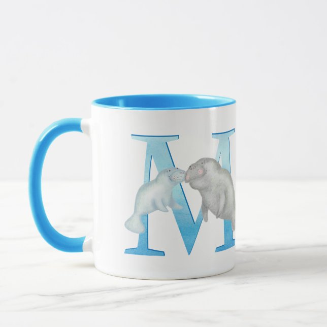 L'animal ABC M est destiné à la mug de lamanate (Gauche)
