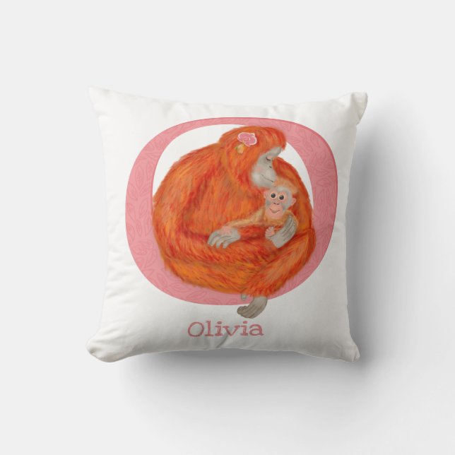 L'animal ABC O est destiné au coussin d'orangoutan (Recto)
