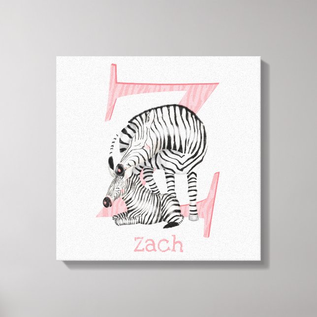 L'animal ABC Z est destiné à l'impression de toile (Recto)