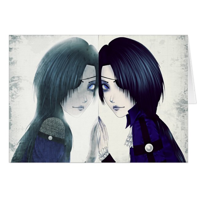 L'Anime jumelle des disparus carte (Devant horizontal)