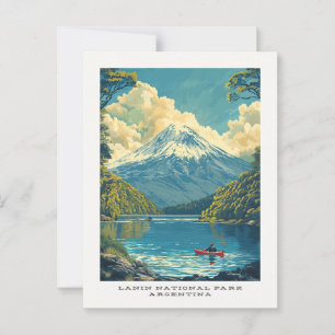 Lanin Nationalpark Argentinien Reisen Postkarte
