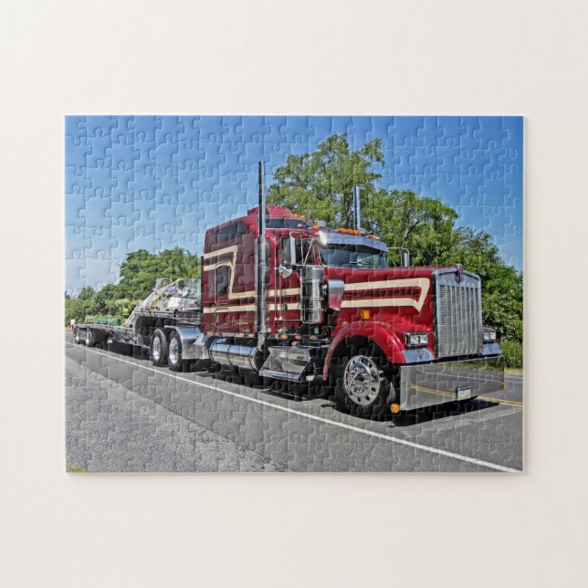 Lanita dunkelrotes W900L Puzzlespiel (Horizontal)