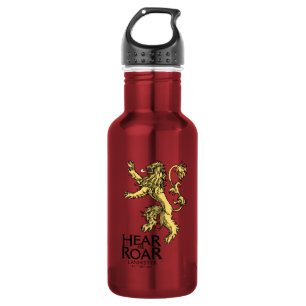 Lannister Sigil - Hören Sie mich Roar Edelstahlflasche