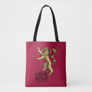Lannister Sigil - Hören Sie mich Roar Tasche