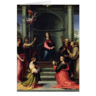L'annonce avec des saints, 1515
