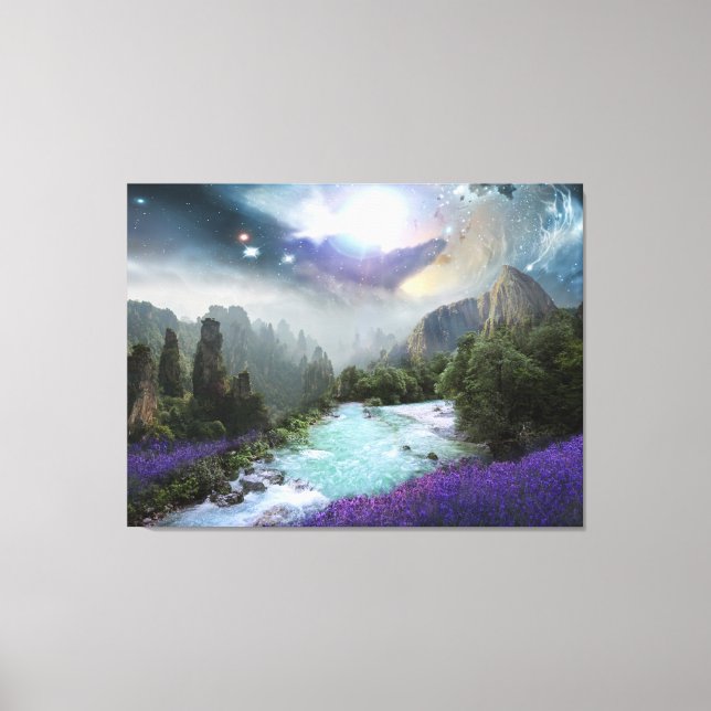 Lanscape Leinwanddruck (Vorderseite)