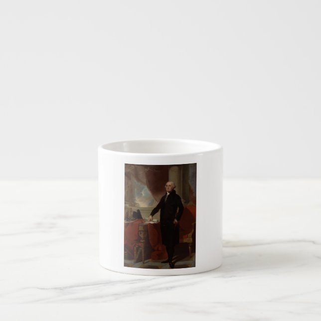 Lansdowne Portrait: US-Präsident George Washington Espressotasse (Vorderseite)