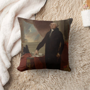 Lansdowne Portrait: US-Präsident George Washington Kissen