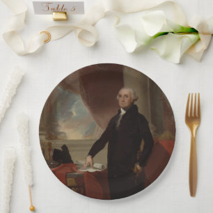Lansdowne Portrait: US-Präsident George Washington Pappteller