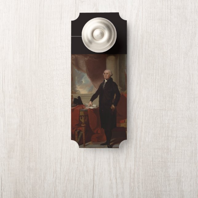 Lansdowne Portrait: US-Präsident George Washington Türanhänger (Auf Knauf)