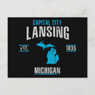 Lansing Postkarte