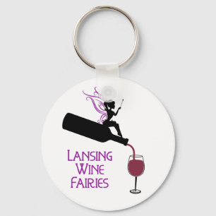 Lansing Wine Fairies Schlüsselanhänger