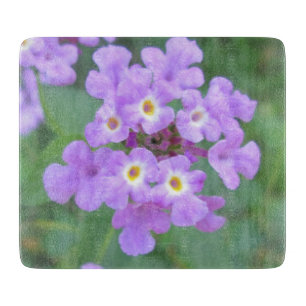 Lantana Pflanze Lila Floral Schneidebrett