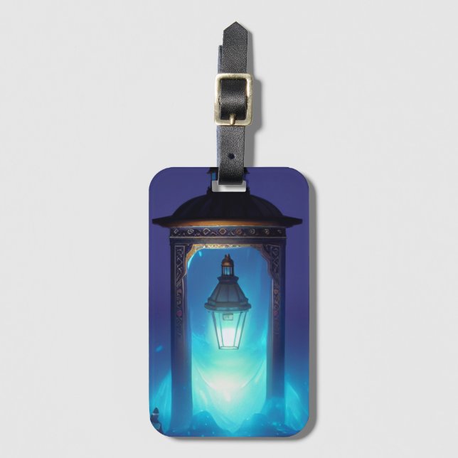 Lantern Art Gepäckanhänger (Vorderseite Vertikal)