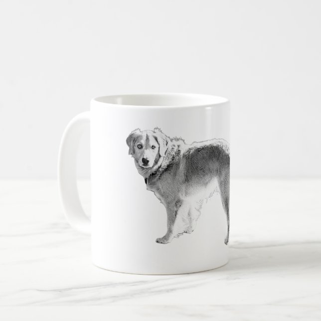 Lantern Glow und Loyal Eyes Kaffeetasse (Vorderseite Links)