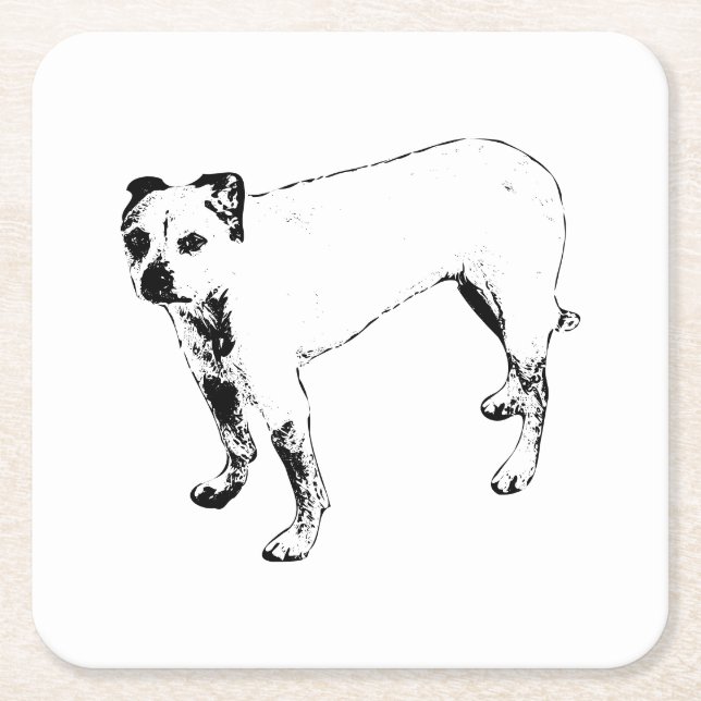 Lantern-Lit-Lookout Rechteckiger Pappuntersetzer (Vorderseite)