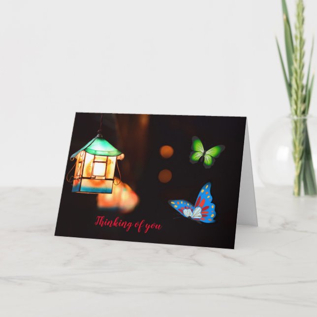 Lantern Muttertagskarte Karte (Vorderseite)